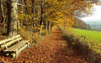 Herbst im Weserbergland.